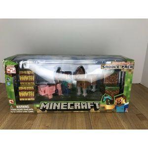 Minecraft Figure Set Overworld Saddle Pack